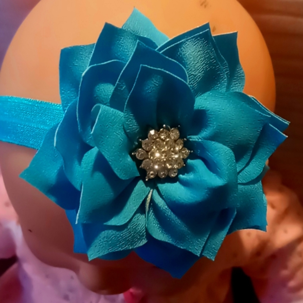 Blue bow